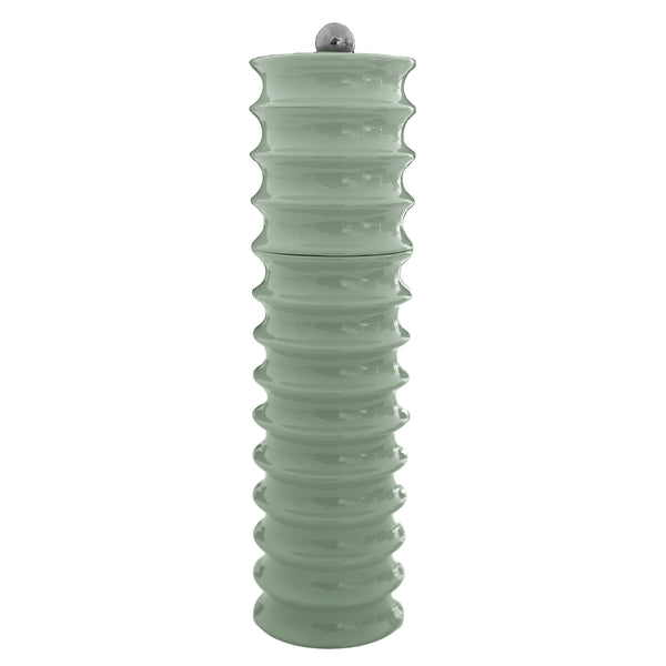 addison ross Sage Green Twister Salt and Pepper Mill