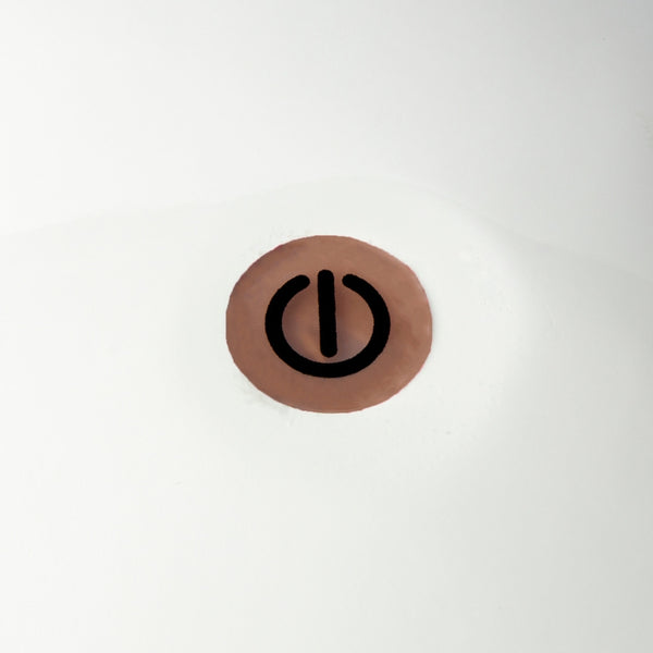 Addison Ross White Lacquer Rechargeable Bobbin LED Lamp