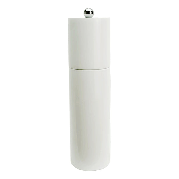 Addison Ross White Round Column Salt Or Pepper Mill