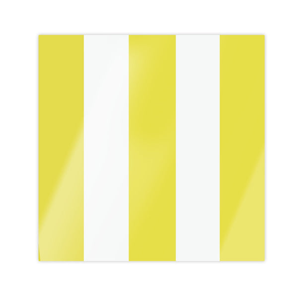 addison ross Yellow & White Lacquer Placemats – Set of 4