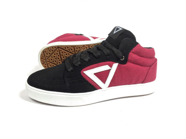 Ade Shoes Inward Mid # Bordeaux / Black / White