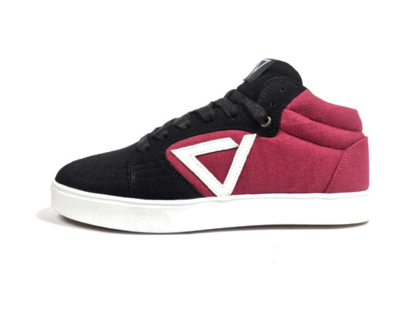 ade shoes Inward Mid # Bordeaux / Black / White