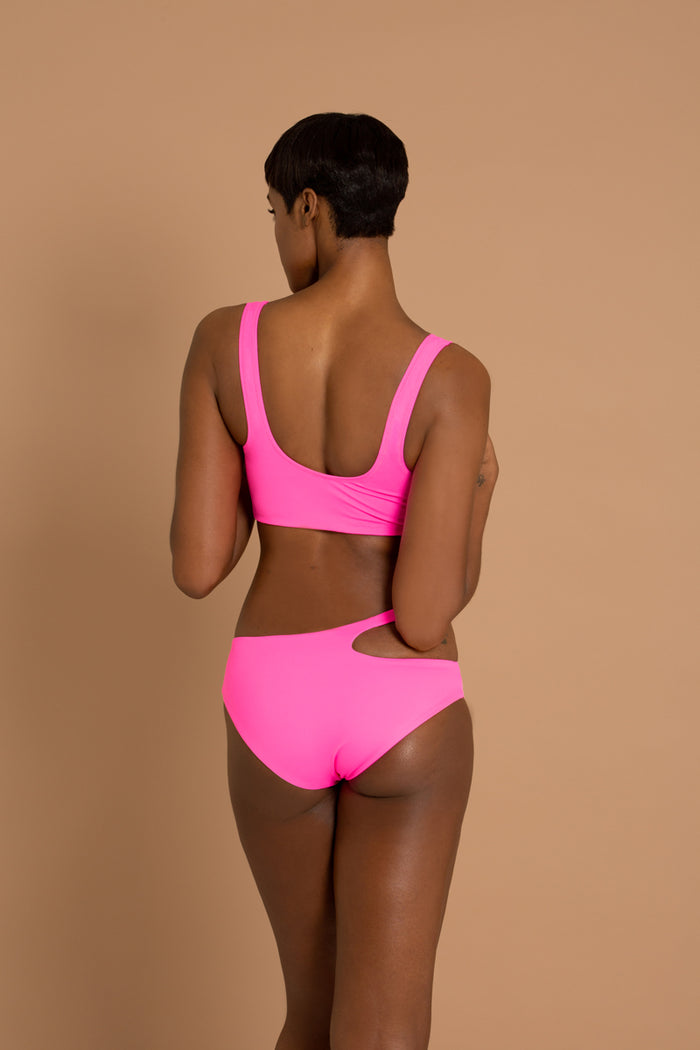 Adina Reay Antigua - Cut Out - Bikini Bottoms - Pink