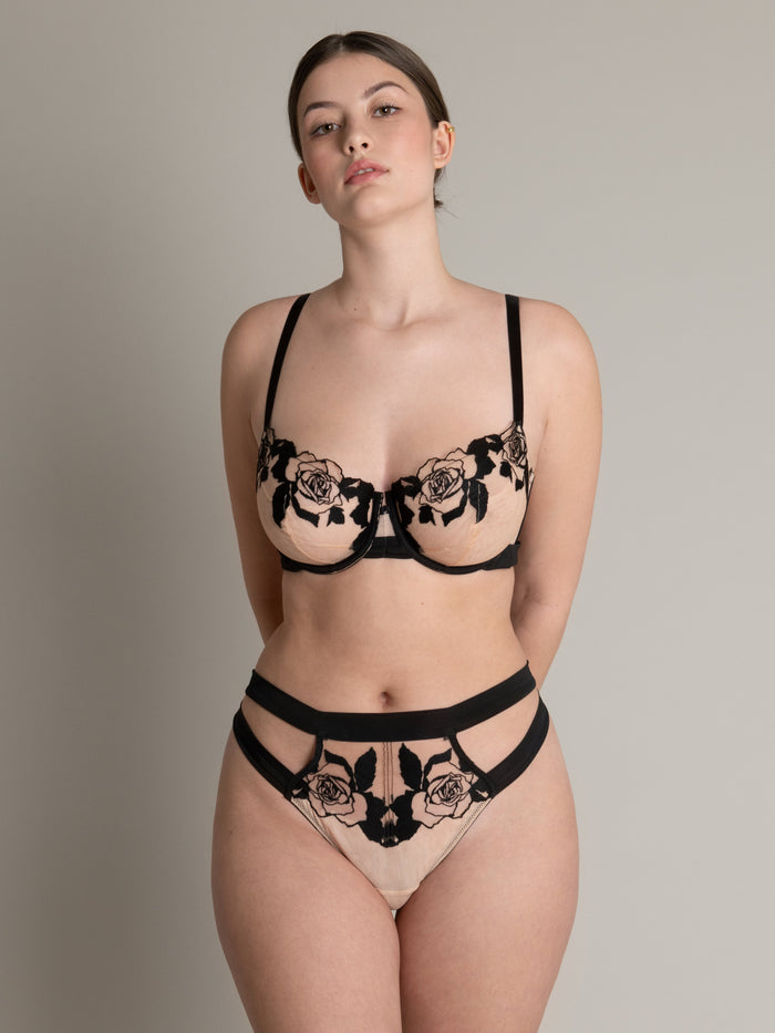 adina reay Bebe - Ouvert Thong - Toast