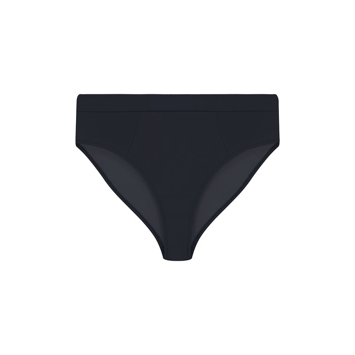 adina reay Capri - Deep Short Knickers - Black