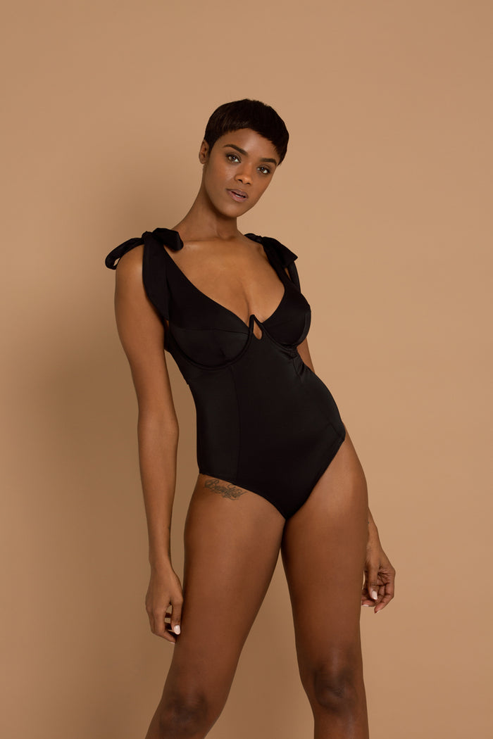 adina reay Capri - Swimsuit - Black