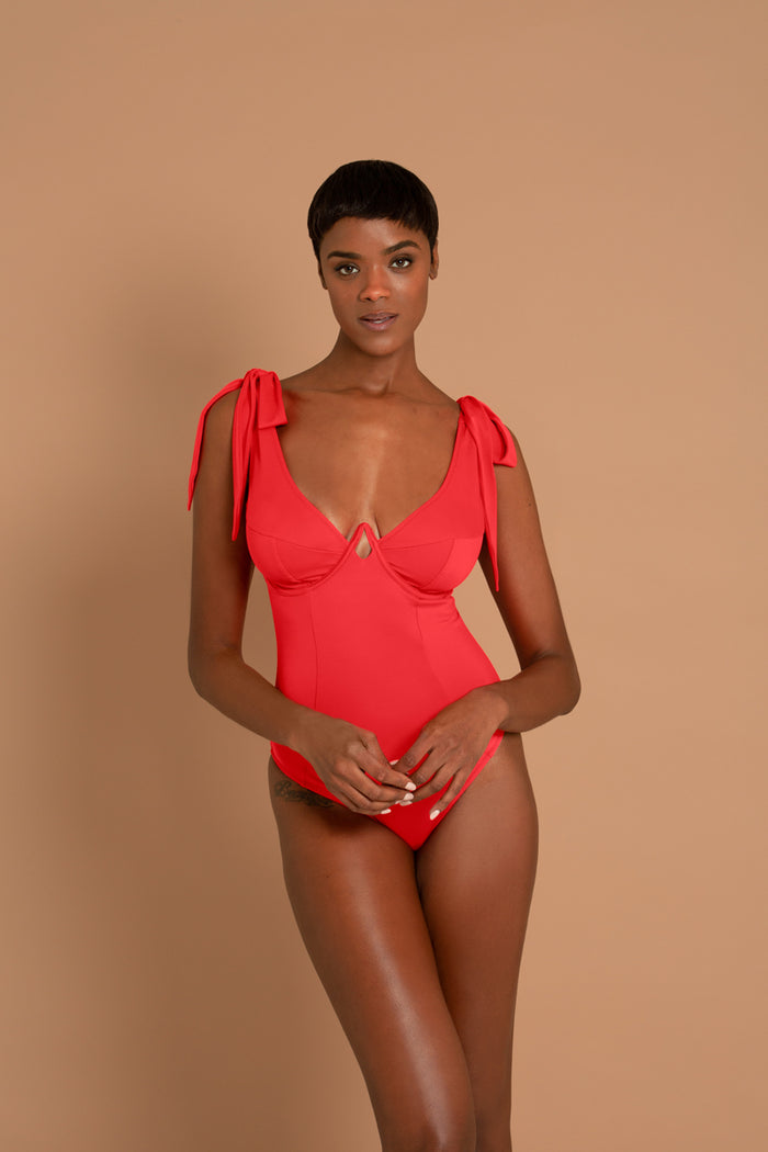 adina Reay Capri - Swimsuit - Red