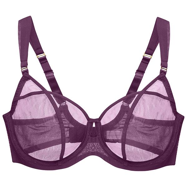 Adina Reay Fran - Aubergine - Balcony Bra
