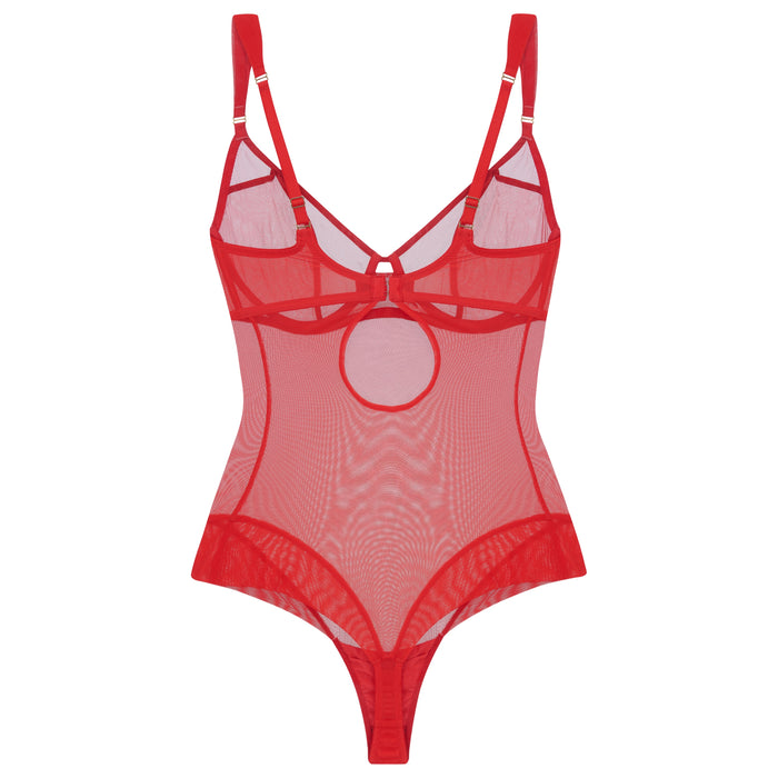 Adina Reay Fran - London Red Bodysuit