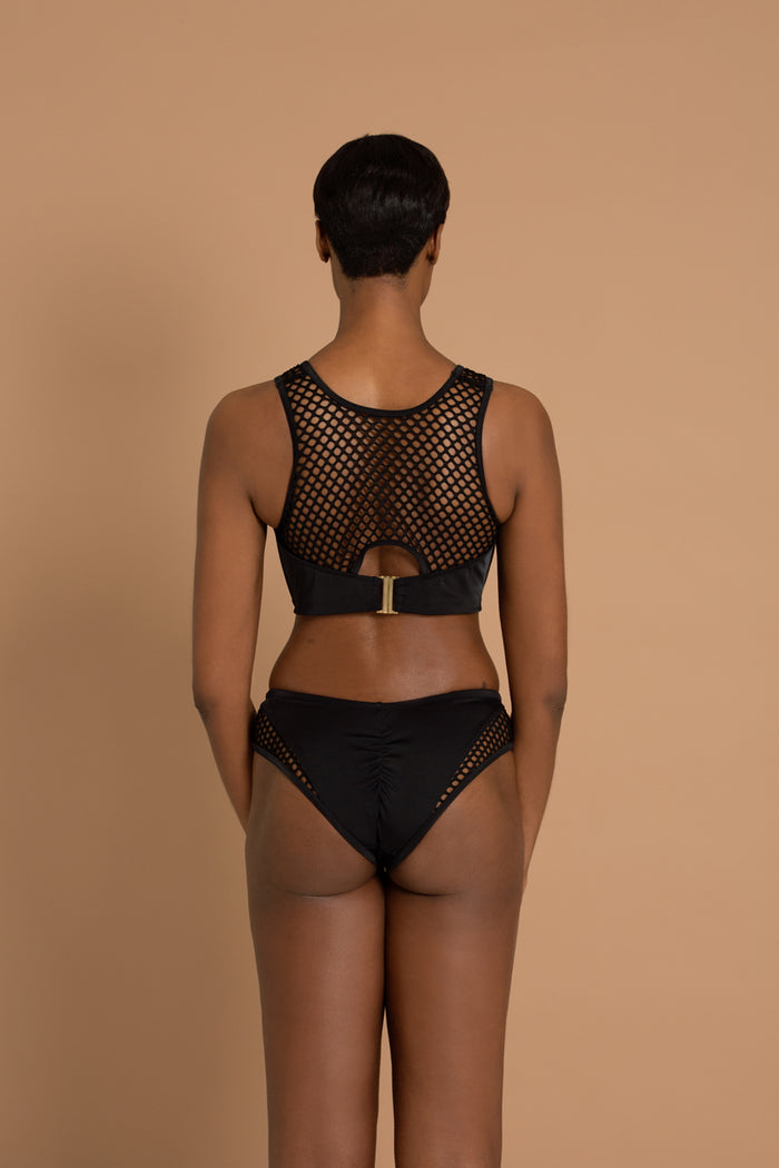 Adina Reay Malibu - Mesh - Racer Neck Top