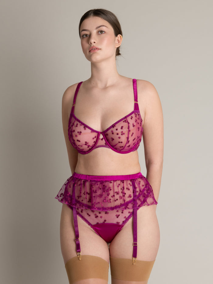 adina reay Margot - Pink -Suspender