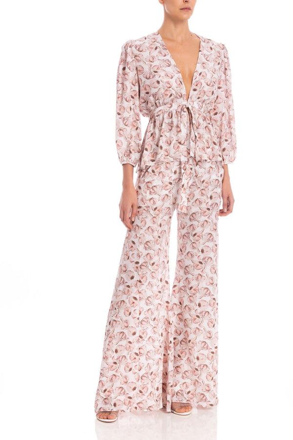 Adriana Degreas Aglio Wide Leg Pants