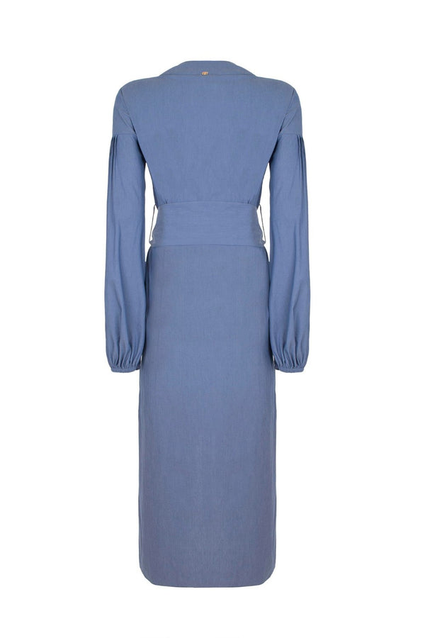 Adriana Degreas Arara Embroidery Long Robe