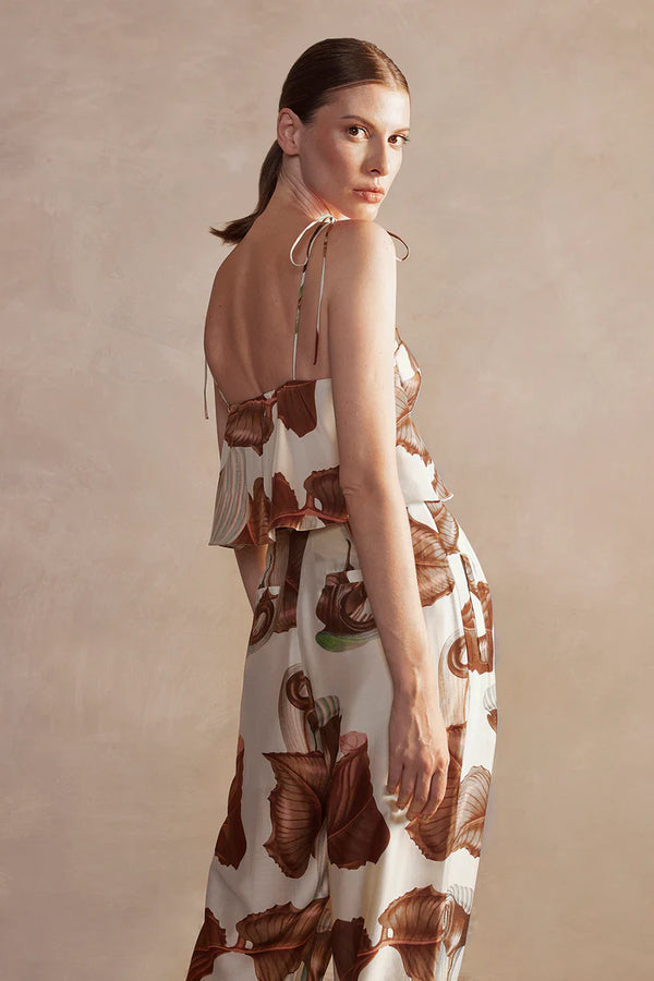 Adriana Degreas Arisaema Carrot Pants