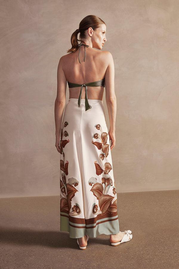 Adriana Degreas Arisaema Long Skirt