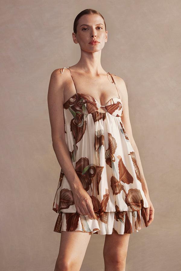 Adriana Degreas Arisaema Short Dress