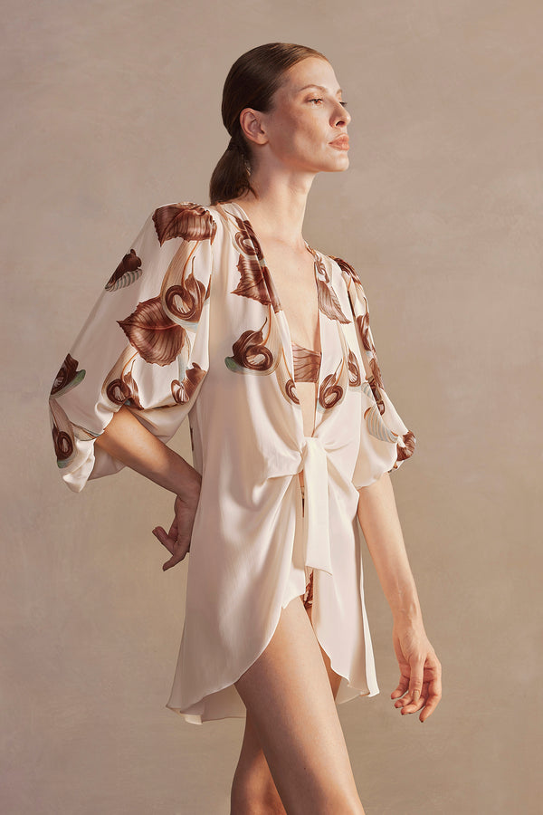 adriana degreas Arisaema Voluminous Sleeves Shirt