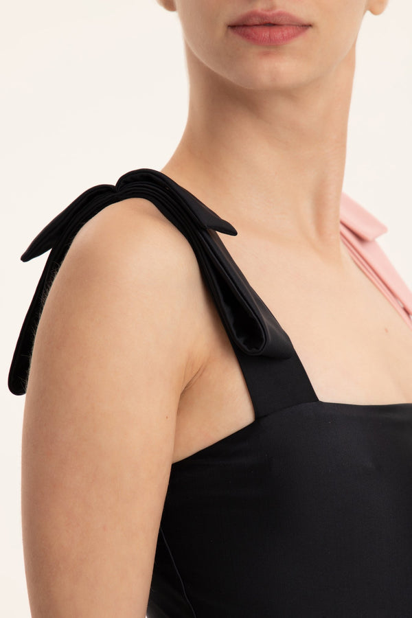 Adriana Degreas Bicolor Swimsuit With Straps