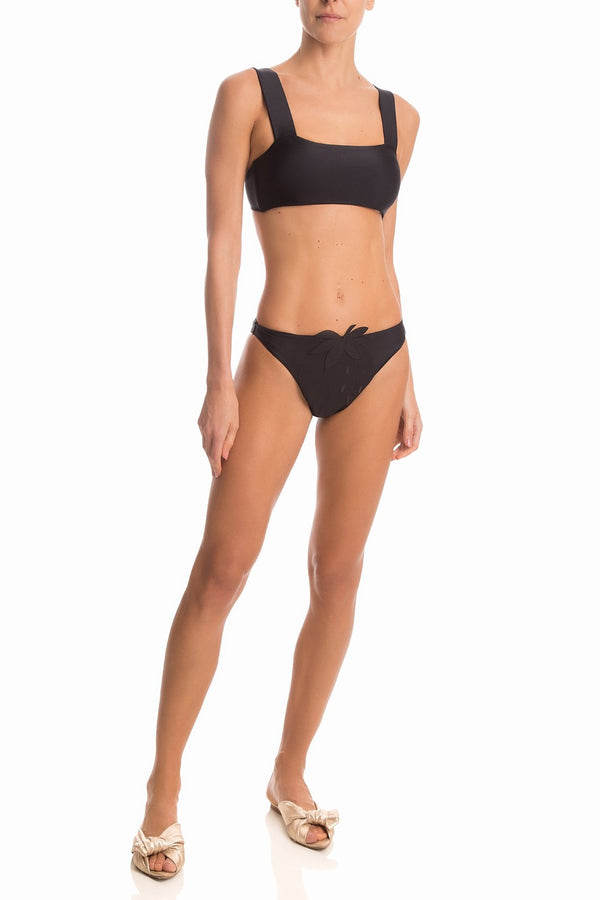 adriana degreas Black Strawberry High Leg Bikini