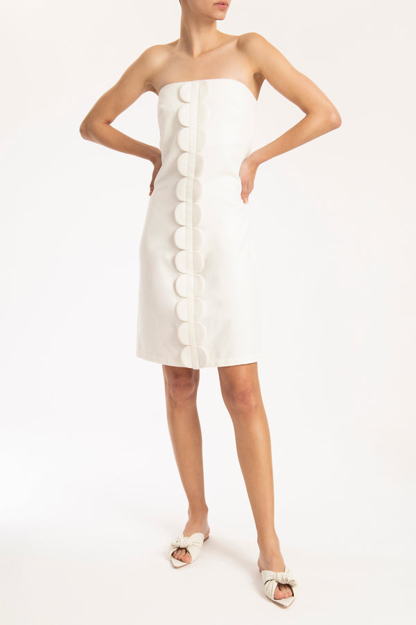 Adriana Degreas Bubble Strapless Short Dress