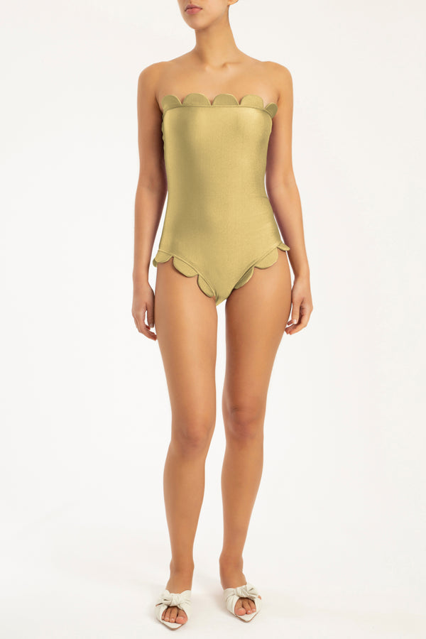 adriana degreas Bubble Strapless Swimsuit