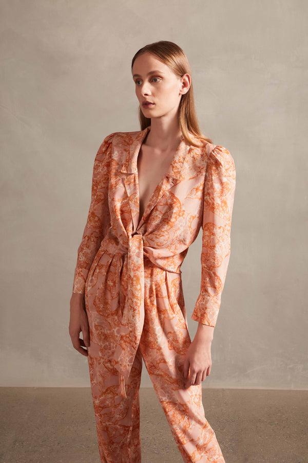 Adriana Degreas Bulles De Mer Carrot Pants