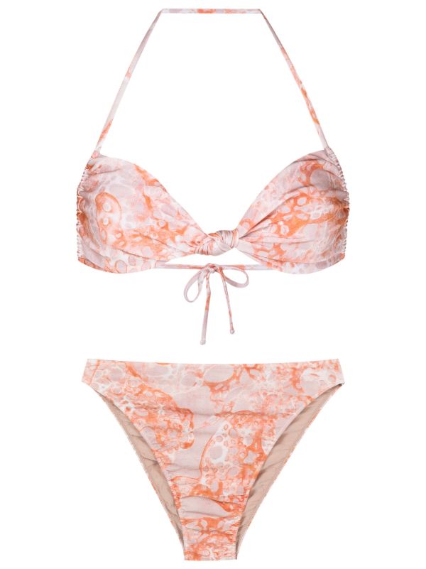 Adriana Degreas Bulles De Mer High-Leg Bikini