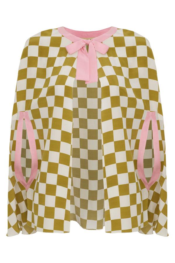 Adriana Degreas Carre Vintage Cape