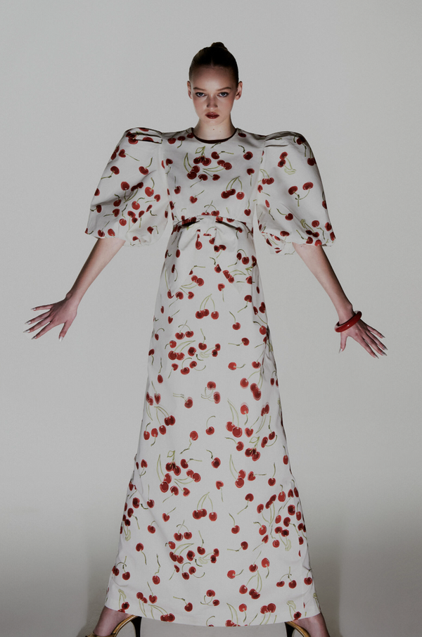 adriana degreas Cherry Bomb Long Dress