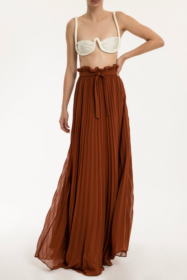 Adriana Degreas Cinque Terre Long Skirt