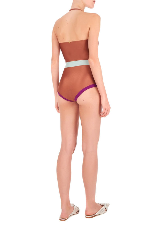 Adriana Degreas Cinque Terre Strapless Swimsuit