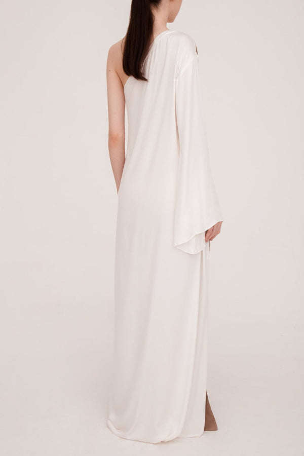 Adriana Degreas Classic One-shoulder Long Kaftan