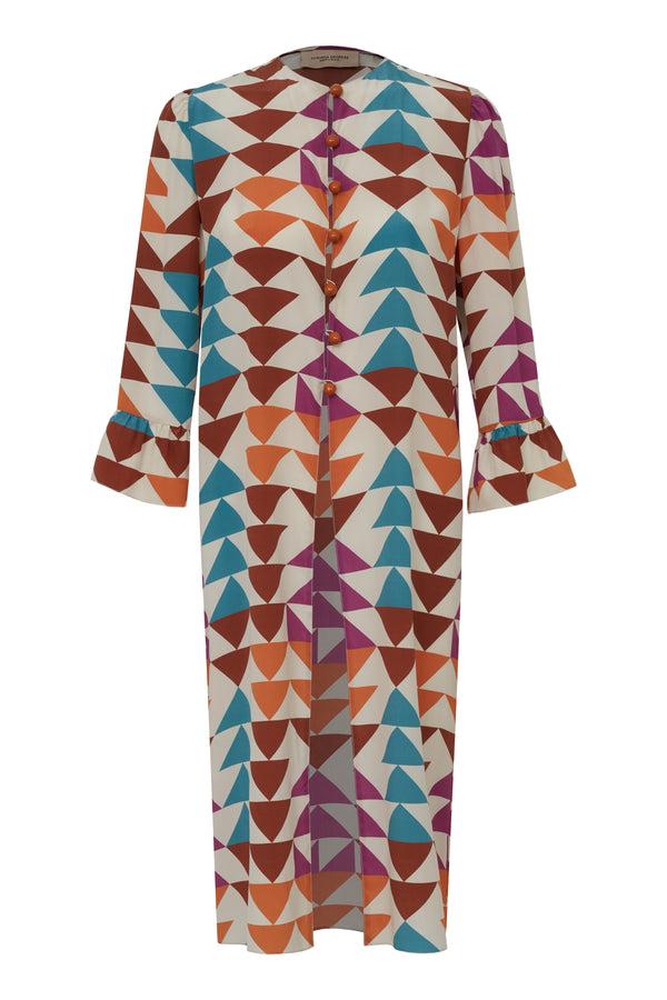 Adriana Degreas Colibri Midi Robe