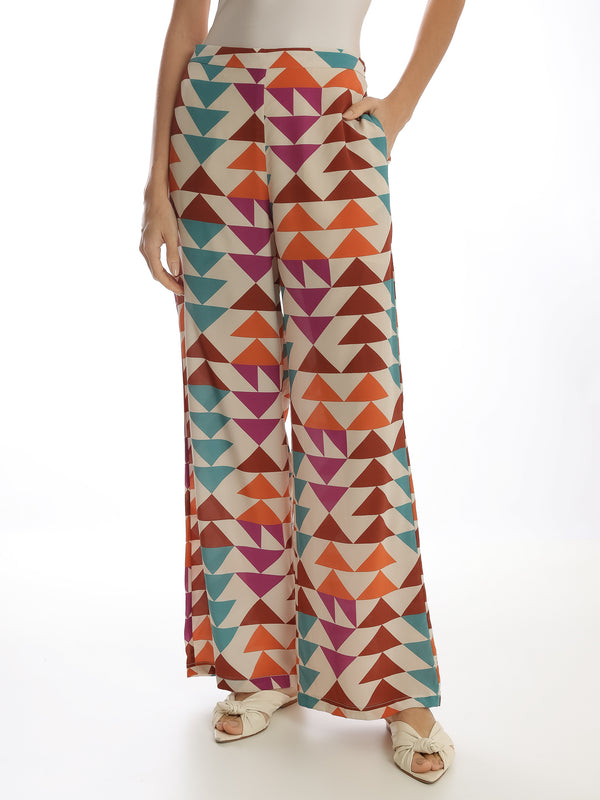 Adriana Degreas Colibri Wide-Leg Pants