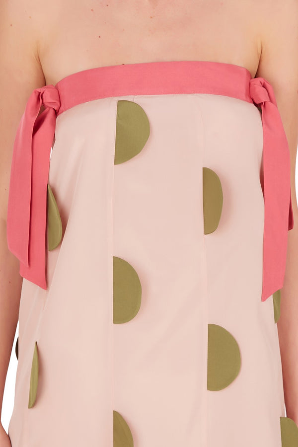 Adriana Degreas Colors Strapless Midi Dress