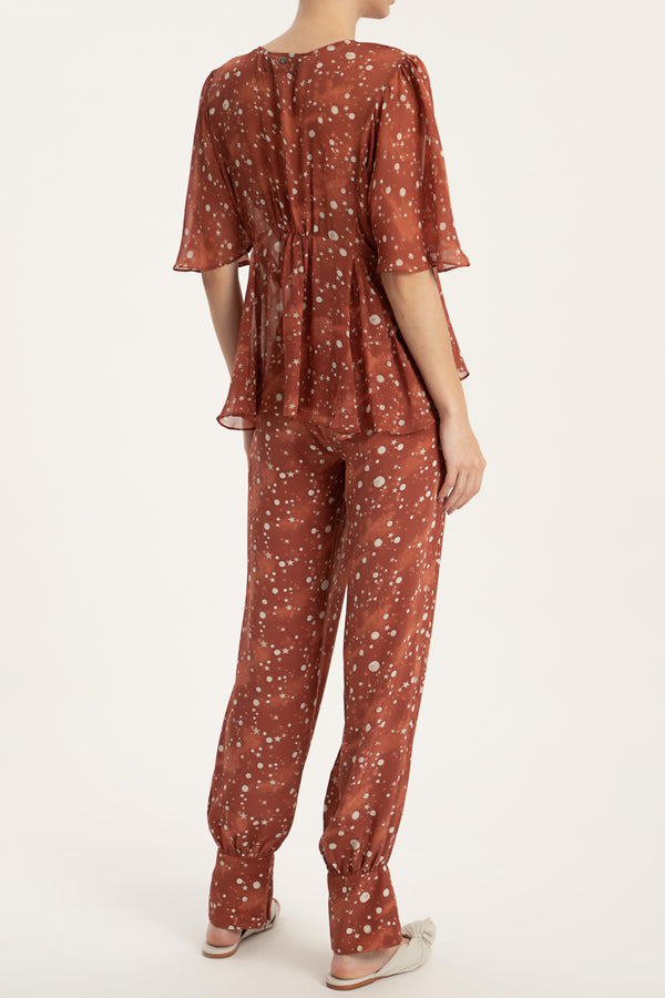 Adriana Degreas Constellation Blouse