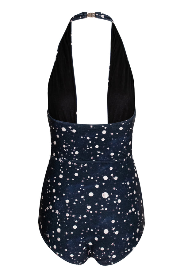 Adriana Degreas Constellation Halterneck Swimsuit