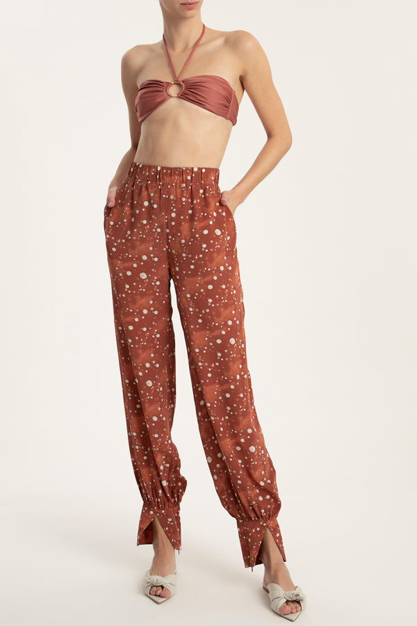 Adriana Degreas Constellation Pajamas Pants