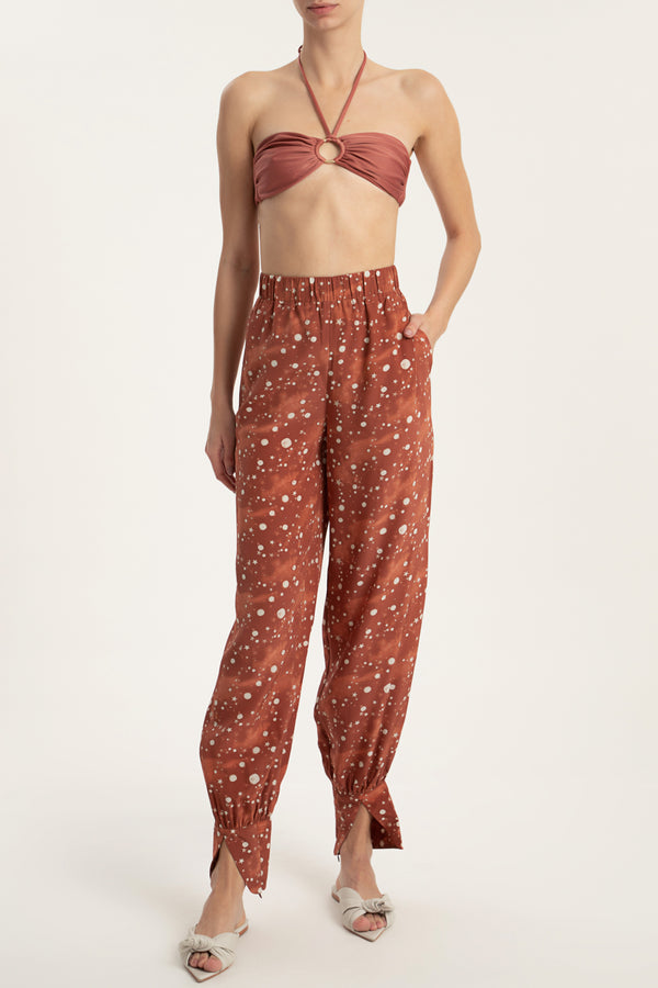 Adriana Degreas Constellation Pajamas Pants