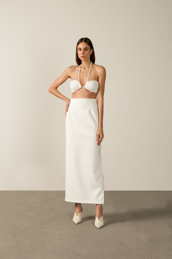 adriana degreas Coquille De Mer Long Skirt
