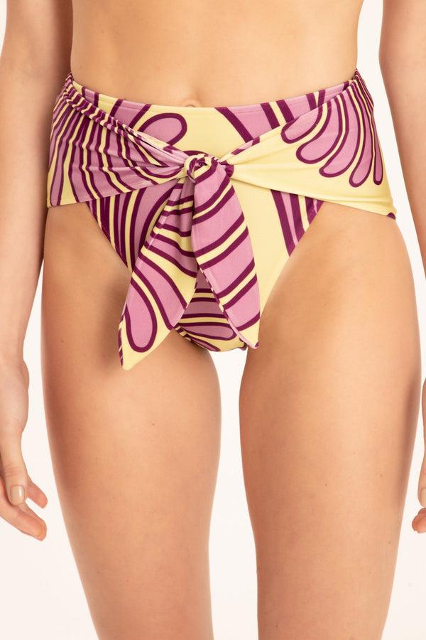 Adriana Degreas Deco Shell Bikini With Knot