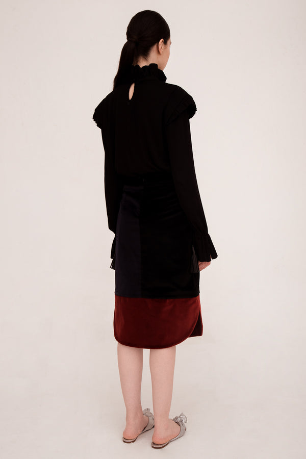 Adriana Degreas Derby Midi Skirt