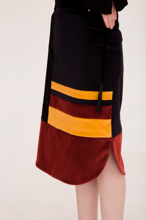 Adriana Degreas Derby Midi Skirt