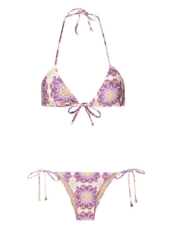 Adriana Degreas Exotic Coral Triangle Bikini