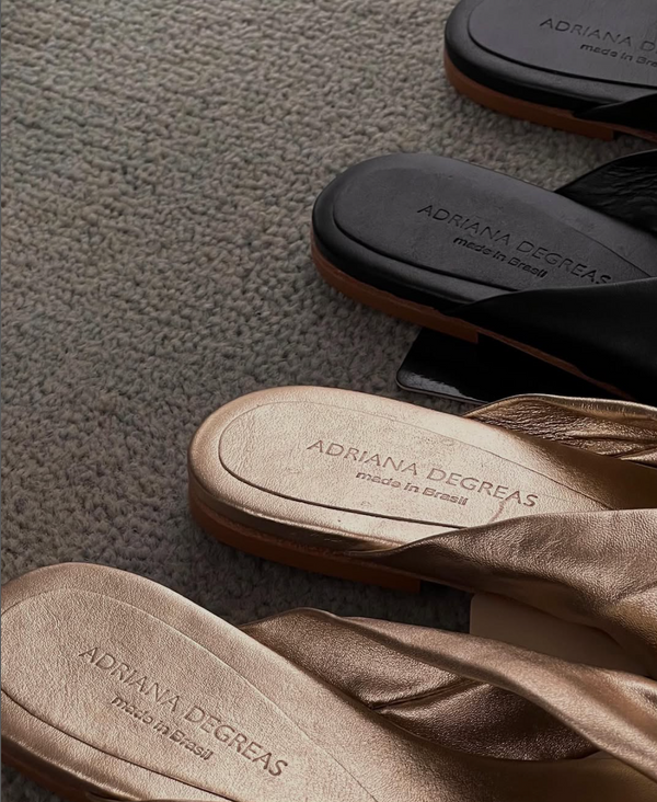 Adriana Degreas Flat Sandals With Knot