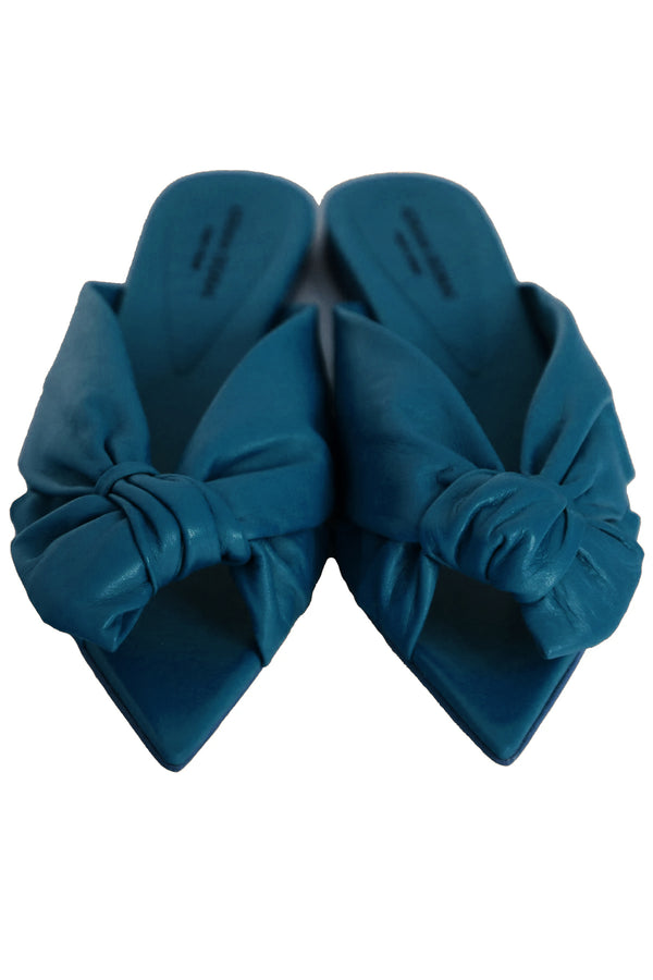 Adriana Degreas Flat Sandals With Knot Detail