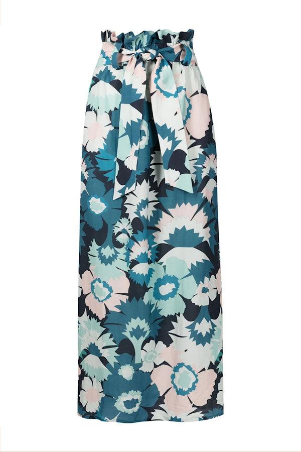 Adriana Degreas Flower Power Long Skirt