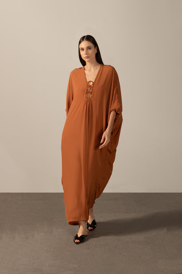 adriana degreas Geometric Long Kaftan