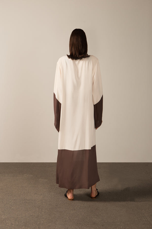 Adriana Degreas Geometric Long Robe