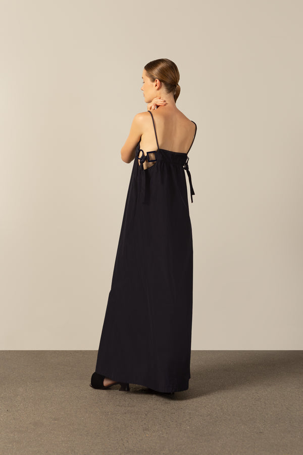 Adriana Degreas Geometric Straps Long Dress
